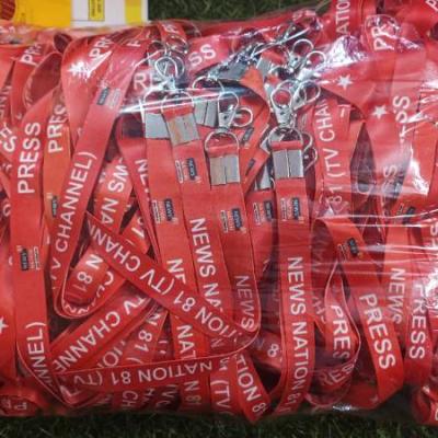 Multicolor Lanyard (With Clip & Hook)