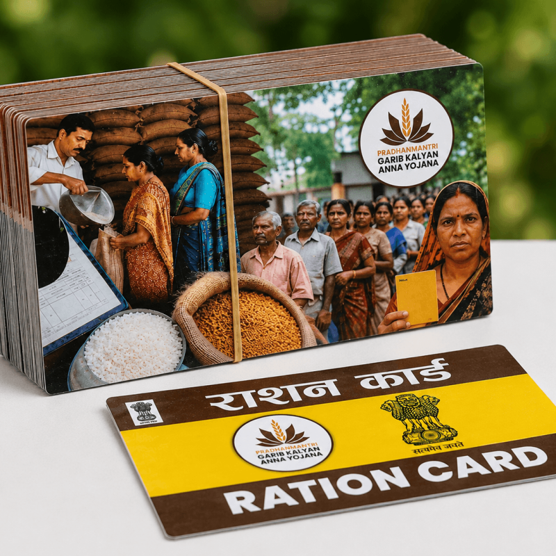 Ration card pouch