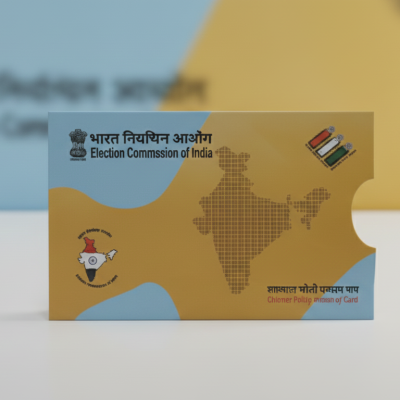 Printed Voter Card Paper Envelop Cover ATM Paper Pouch